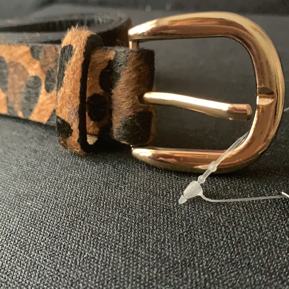 Shein Leopard Print Belt